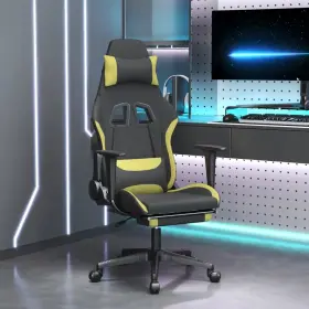 Vidaxl 720287144472 Gaming Chair Black And Light Green