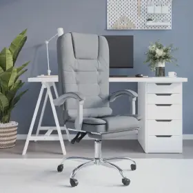 Vidaxl 720287200970 Massage Office Chair Light Gray