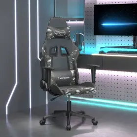 Vidaxl 720287229193 Gaming Chair Black And Camouflage