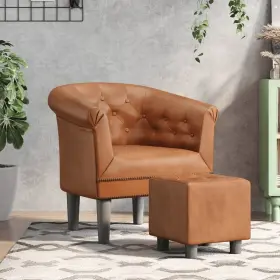 Vidaxl 720845436735 Tub Chair Brown