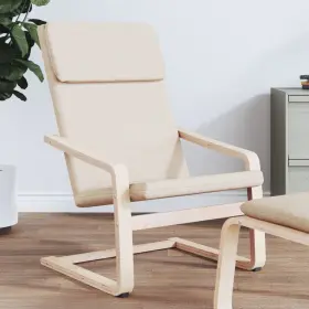 Vidaxl 720845742935 Relaxing Chair Cream Vidaxl 720845742935 Relaxing Chair Cream