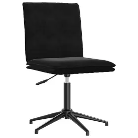 Vidaxl 721158634290 Dining Chair Black Velvet