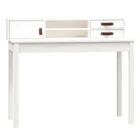 823530 Vidaxl Solid Wood Desk - Contemporary And Rustic Design Multiple Colors