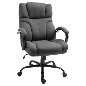 921-202cg Vinsetto 28.25 Inch X 31.5 47.5 Grey Polyester Swivel Height-adjustable