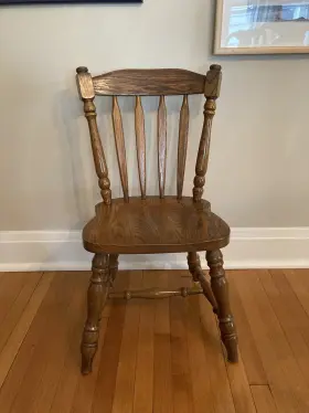 4300-813 Virginia House Solid Hard Maple Colonial Early American Dining Side Chair