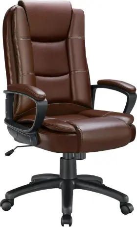 Wal-bsb-eoc07 Waleaf Home Office Chair 400lbs 8hours Heavy Duty Design Ergonomic High Back