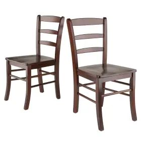 Winsome 014444868010 Wood Benjamin Seating Foot Rest Walnut Furniture