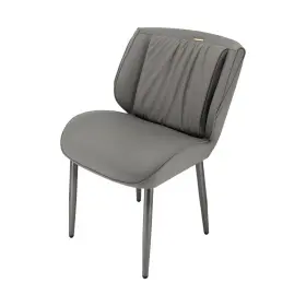 Xyunte2025506223 Wisfor 2x Upholstered Dining Chairs Faux Leather Room Side Chair Restaurant Cafe
