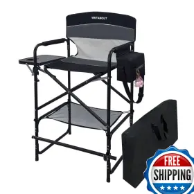 B0dqq54xlr Wkfamout Tall Folding Director Chair 30.7 Seat Height Foldable Bar Stool For B0dqq54xlr Wkfamout Tall Folding Director Chair 30.7 Seat Height Foldable Bar Stool For