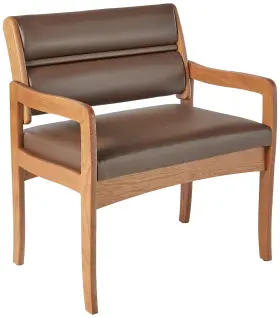 Dwba1-1movm Wooden Mallet Bariatric Chair Medium Oak