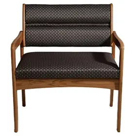Dwba3-1movk Wooden Mallet Dwba3-1 Valley Bariatric Guest Chair Medium Oak/black