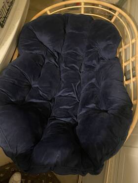 World Market 3304-tw-in Rattan Double Papasan