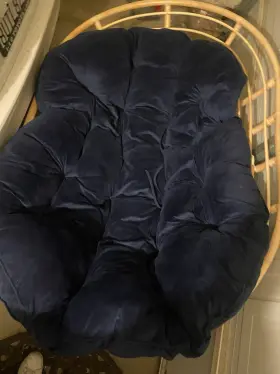 3304-tw-in World Market Rattan Double Papasan
