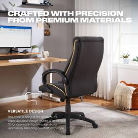 X Rocker 7006001 Lucent Pc Chair With Fabric Upholstery Adjustable Height And Ergonomic Design