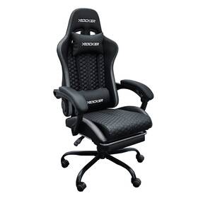 X Rocker 7033001 Honeycomb Faux Leather Pc Gaming Chair Black