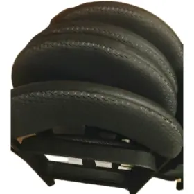 3000af Xl Series 4 Pack Fabric Upholstered Folding Chairs - 1.25 Inch Thick Padded Seat