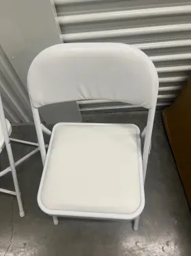 3000av Xl Series Set Of 4 Folding Chairs Upholstered Chair Pvc Lounge With Cushioned