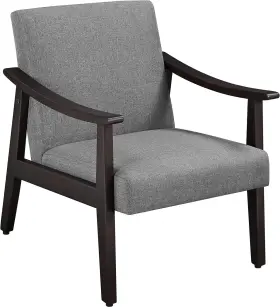 Ytcdlk0001001 Yaheetech Accent Chair Mid-century Living Room Modern Linen Fabric Side