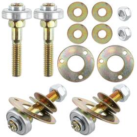 Yardwe M34lh2yjxv5tk1716600y9 Furniture Rocking Chair Bearings Set 4pcs Heavy-duty Iron Glider Parts For Sm