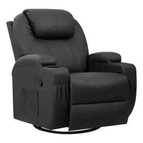 Yeshomy 759537827573 Swivel Rocker Recliner With Massage And Heating Functions Sofa Chair Re
