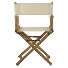 Yushan 030159200129 Casual Home 18 Inch Directors Chair Natural Frame With Wheat Canvas