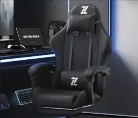 Xf3614051 Zl Gaming And Office Chair With Massage Lumbar Support Recline Adjustable Height