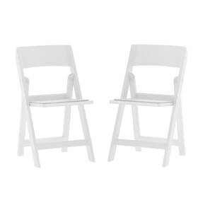 Zmr Furniture 2-le-l-1m-bk-gg Hercules Tucker Set Of 2 Black Lightweight Foldable Chairs With Removable Bla
