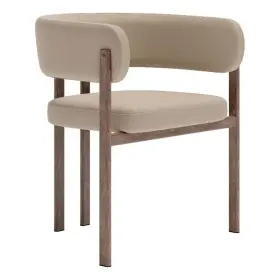 110990 Zuo Ruge Dining Chair Set Of 2 Beige