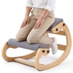 Vevor Ergonomic Kneeling Chair With Adjustable Height & Thick Cushions Gray New. Price: $76.99.