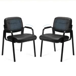 Sweetcrispy Office Reception Guest Waiting Room Chairs 2 Pcs Set, Inky New. Price: $155.29.