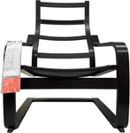 Brand New Ikea Poang Armchair Frame Only In Black Brown 200.698.52. Price: $95.13.