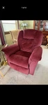 La-z-boy Jasper Garnet Manual Rocking Recliner Used. Price: $200.00.