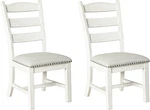 Signature Design By Ashley Valebeck Farmhouse Cushioned Dining Chair, 2 Count, New. Price: $479.07.