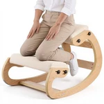 Vevor Ergonomic Kneeling Chair With Adjustable Height & Thick Cushions Beige New. Price: $75.99.