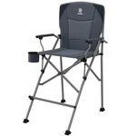 Ever Advanced Tall Camping Chair 31IN 300LB Portable Footrest Grey New. Price: $179.99.