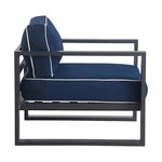 Tommy Hilfiger Monterey Outdoor Arm Chair In Gray Gunmetal New. Price: $373.63.