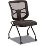 Alera Elusion Mesh Nesting Chairs, Seat/black Back, Base, 2/CARTON New. Price: $312.84.