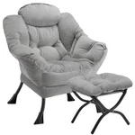 Congermom Lazy Chair 33.5 X 22.8 38.6 Inches, Light Grey-f New. Price: $197.02.
