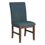 Picket House Furnishings Veronica Dining Side Chair W/ Denim Blue Fabric/walnut New. Price: $141.39.