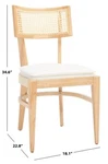 Safavieh Galway Cane Dining Chair, Reduced Price 2172734503 DCH1007A Open. Price: $107.00.