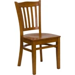 Flash Furniture Wood Restaurant Dining Chair Cherry New. Price: $217.99.