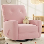 Garvee Nursery Recliner Chair, 360 Swivel Rocking Glider For Adults New. Price: $446.02.