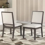 Steve Silver Mila Washed Gray Side Chair (set Of 2) New. Price: $222.52.