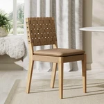 Nathan James Cohen Wood Dining Chair, Mid-century Modern Upholstered Side Cha... New. Price: $311.16.