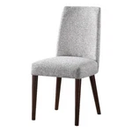 Olive & Opie Taylor Traditional Wood And Fabric Chair In Espresso/gray New. Price: $155.51.