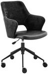 Darcie Black Adjustable Swivel Office Chair New. Price: $600.60.