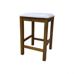 Carolina Classics Set Of 2 Tristan Backless Counter Stool Oak And White New. Price: $83.07.