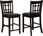 Coaster Home Furnishings - Lavon Wood Upholstered Counter Height Chairs New. Price: $271.59.