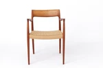 Of 2 Niels Otto Ller Model 57 Teak Armchair, 1960S Danish Modern Gebraucht. Price: $1566.41.