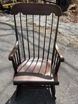 Vintage 1930 Nichols And Stone Windsor Rocking Chair Used. Price: $175.00.